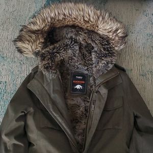 TNA Winter Parka in army green